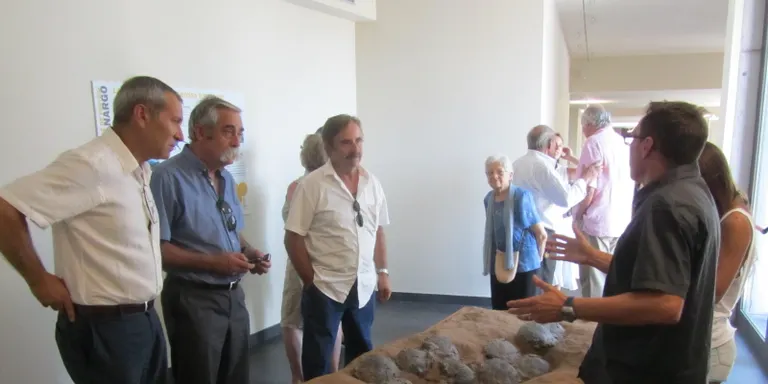 Coll de Nargó presenta la posta d'ous de dinosaure més gran d'Europa
