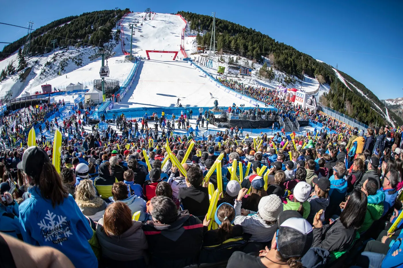 Finals de la Copa del Món 2019 d'Esquí Alpí, a Soldeu (Foto: Oriol Molas/Grandvalira)