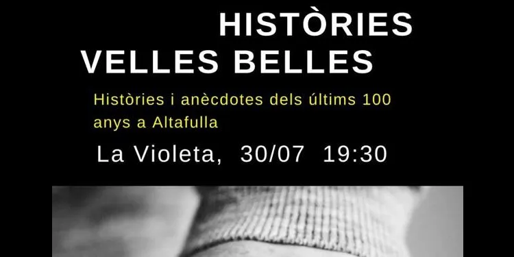 El videògraf altafullenc David Arasa presenta un documental que recull la memòria oral de la vila dels últims cent anys