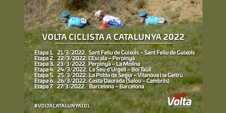 La Volta a Catalunya presenta la seva edició 101, que inclourà una sortida des de la Seu d'Urgell