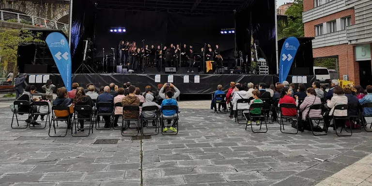 Els Cors del Conservatori de Música dels Pirineus, al Festival E-Musik de Donosti