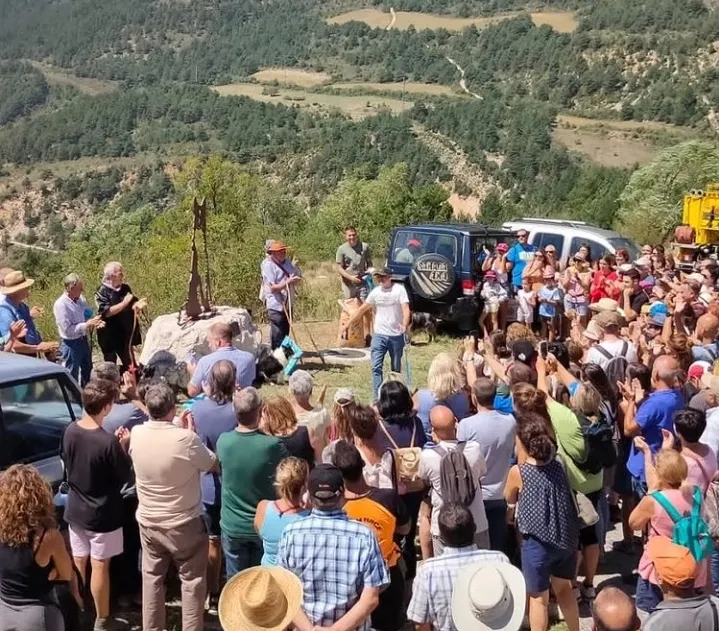 Els pastors aragonesos acaparen el podi del quinzè Concurs de gossos d'atura d'Odèn