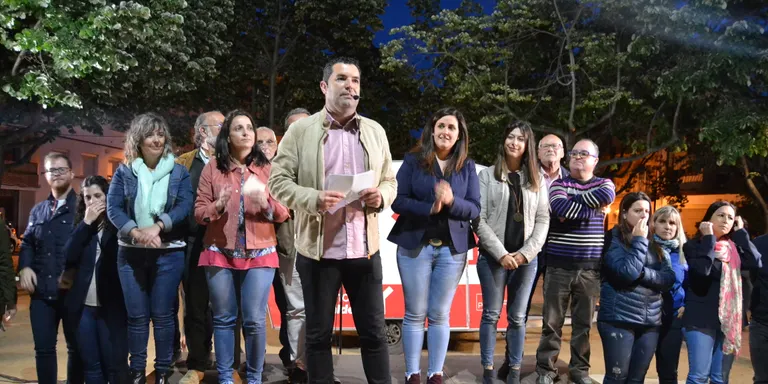 El PSC comença la campanya al Barri del Carme amb l'anunci de fer-hi la nova comissaria de Policia Local
