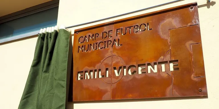 Alta participació a l'homenatge a Emili Vicente i al centenari del CF Organyà