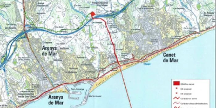 El CCM ratifica el conveni amb l'ACA pel desviament del clavegueram d'Arenys de Munt