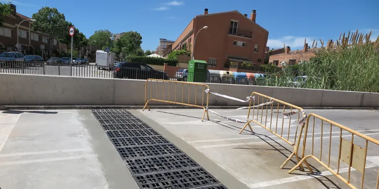 Finalitzen les obres d’una reixa interceptora per solucionar els problemes de la pluja a Rda Vilassar