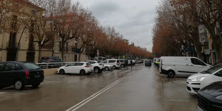 La neu arriba a les zones altes de la comarca i passa per alt d'Arenys i la resta del litoral