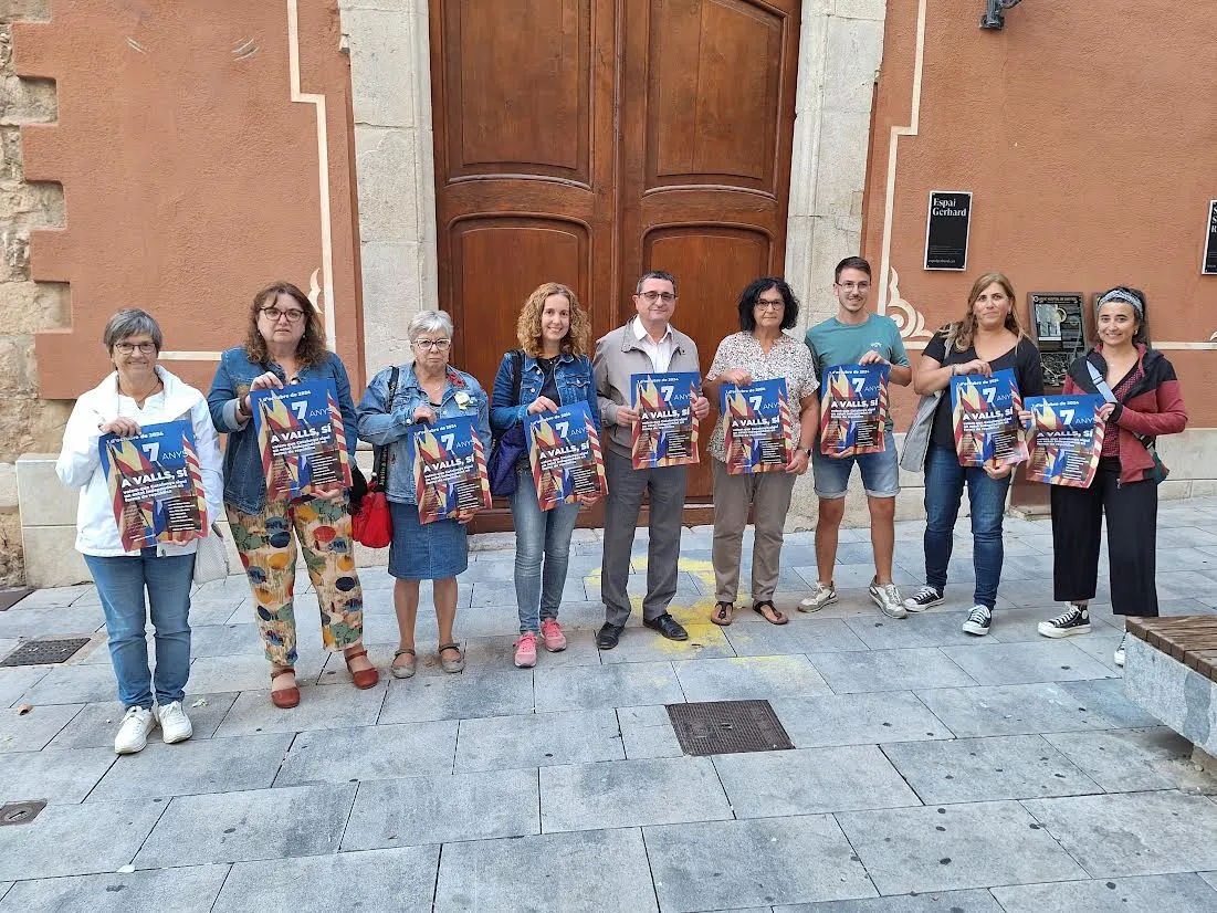 Valls per la República commemorarà el setè aniversari de l’1 d’Octubre