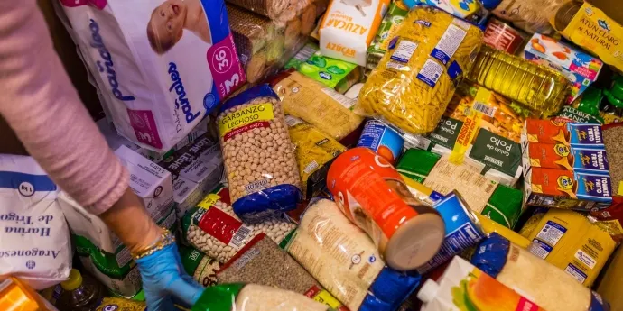 Les famílies sol·licitants al Banc d'Aliments baixen a xifres prèvies a la pandèmia