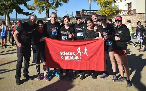 Foto: Atletes d'Altafulla