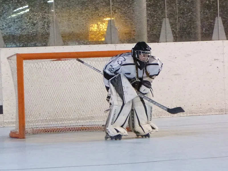 La porteria del Cent Patins és de les més segures amb Carol i Marta. Només han rebut 9 gols en llig
