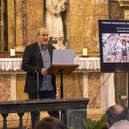 Josep Maria Macias (ICAC), ruta arqueològica Catedral - episode art