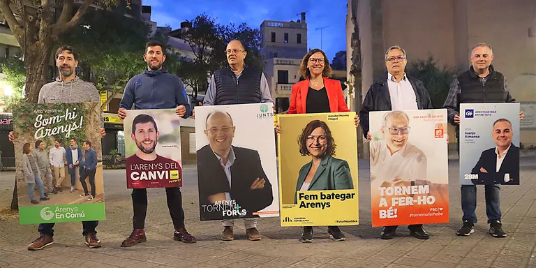 La campanya electoral arrenca amb 6 candidats que opten a l'Alcaldia