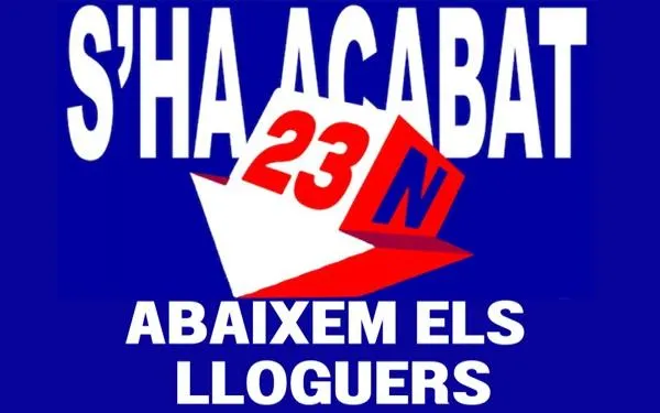 El Sindicat de Llogateres pretén que la manifestació d'aquest dissabte a Barcelona sigui històrica i fa una crida a la mobilització
