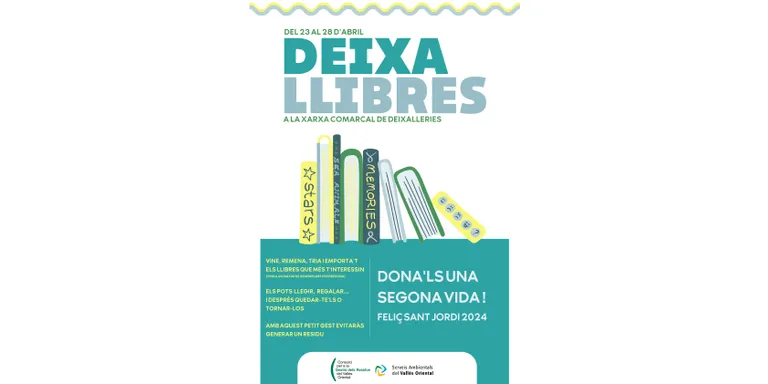 La deixalleria participa un any més en la campanya “Deixallibres”