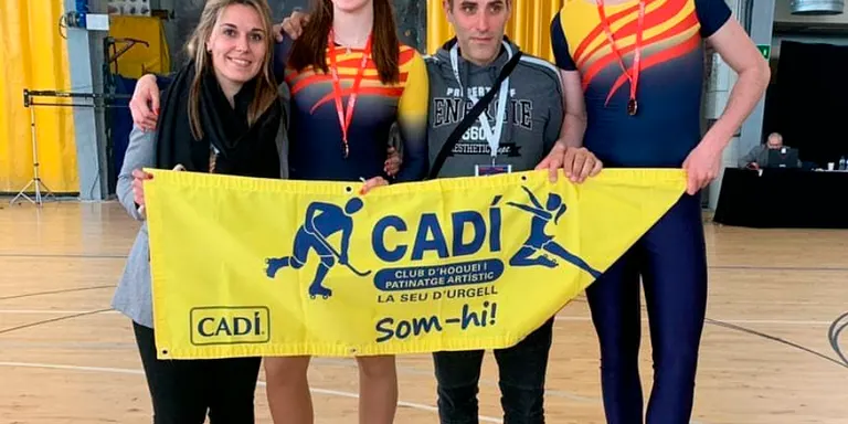 Paula Moliné, del CHPA Cadí, classificada per al Campionat d'Espanya de patinatge artístic