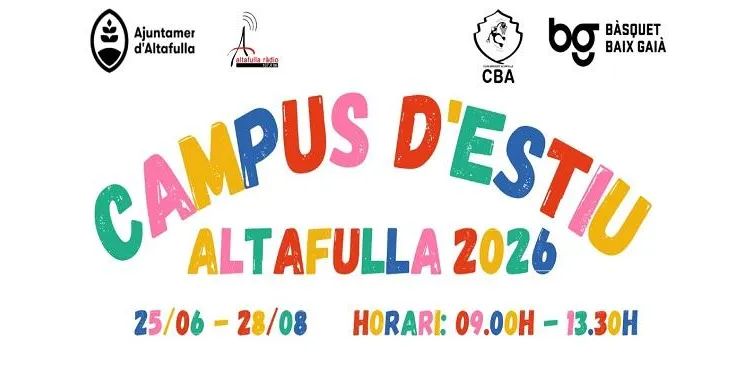 El CB Altafulla prepara la 4a edició del Campus d’Estiu