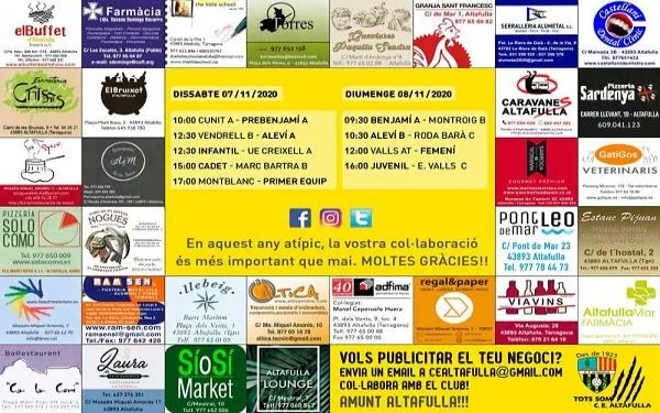 El CE Altafulla impulsa la seva quiniela particular per amenitzar l’aturada de les competicions