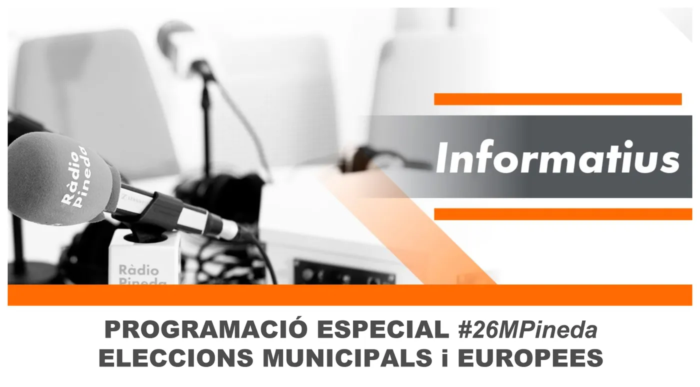 Ràdio Pineda: programació especial Eleccions Municipals i Europees