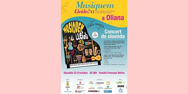 Oliana acull la cloenda del Festival 'Musiquem Lleida'