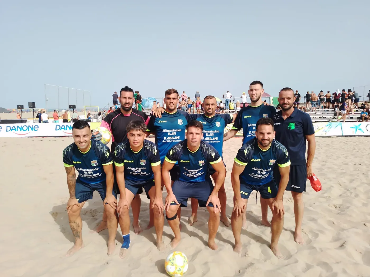 El Marina Cambrils es proclama de nou subcampió de Catalunya de futbol platja 