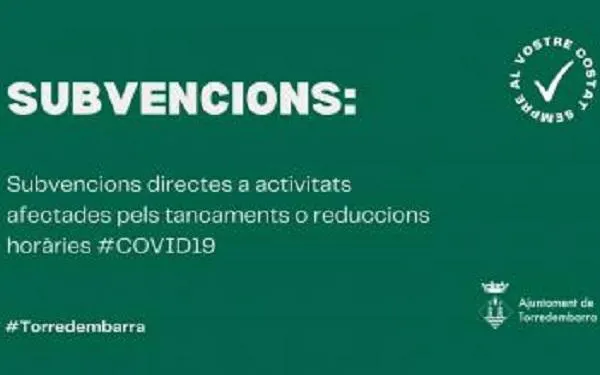 L’Ajuntament de Torredembarra atorga més de 63.000 euros en subvencions directes a les activitats lucratives de la vila