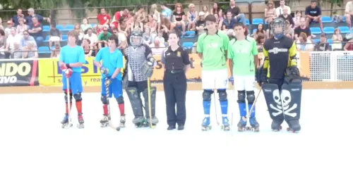 Jugadors del Club Hoquei Cadí es proclamen campions de la III Copa Catalunya Minititans