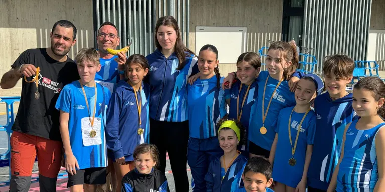 L’atleta Aina Ferré queda tercera de Catalunya sub16 als 60 metres tanques