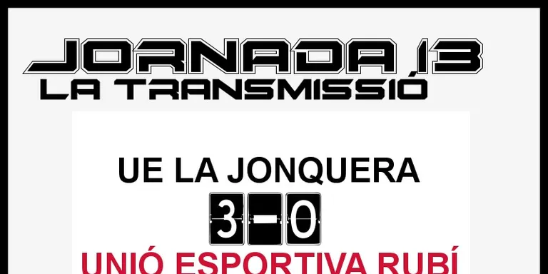 A PEU DE CAMP - JORNADA 13 - UE RUBÍ