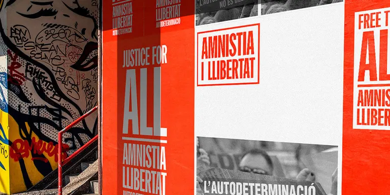 A Arenys de Munt hi ha dos punts de recollida de firmes a favor de l'Amnistia per als presos polítics
