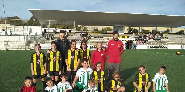 L’Aleví femení aconsegueix la primera victòria davant l’Espluga de Francolí (7-1)
