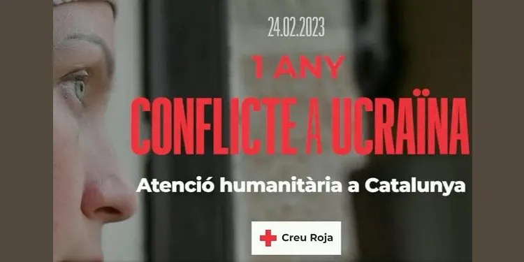 Creu Roja Tarragona atén més de 2.800 persones en un any de guerra a Ucraïna