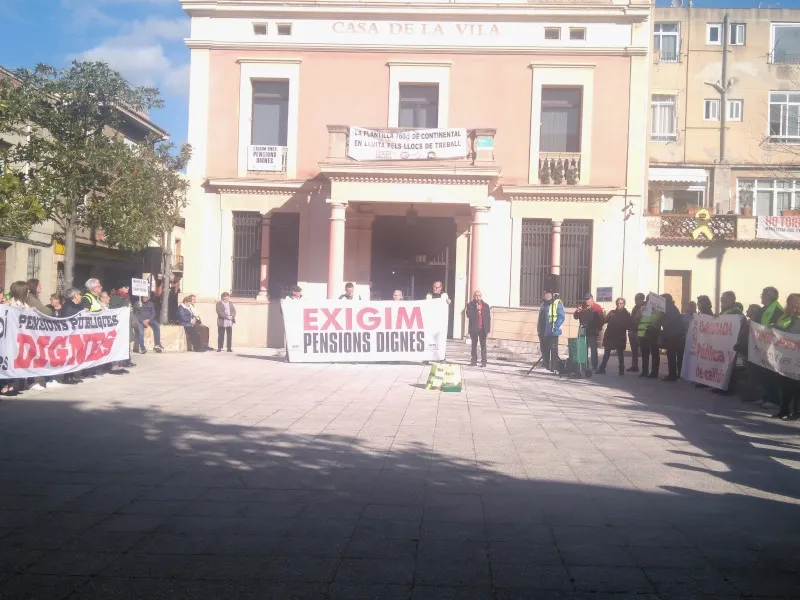 Rubí per les pensions dignes: “Dos anys de lluita i seguim...”