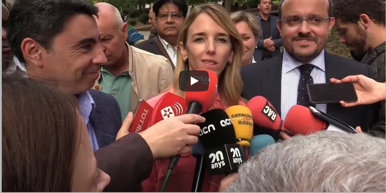 #26MRubí – Dia 7: Cayetana Álvarez de Toledo i Javi López visiten Rubí