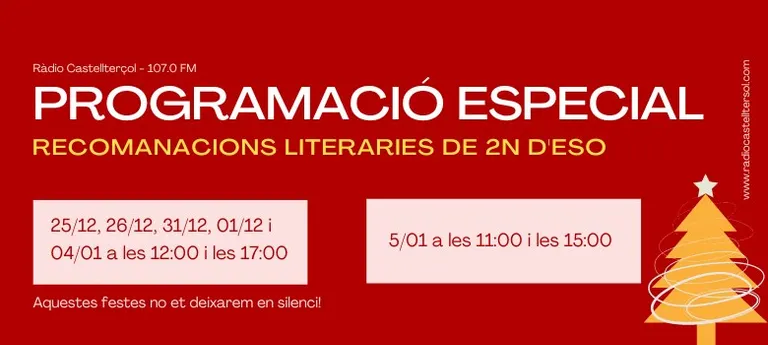 Recomanacions literàries de 2n d’ESO