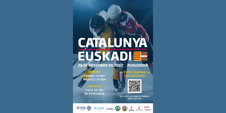 La selecció catalana d'hoquei sobre gel torna a competir avui