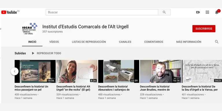 L'Institut d'Estudis Comarcals de l'Alt Urgell reprèn el cicle 'Desconfinem la història!'