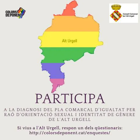 Estudi per conèixer la situació de les persones LGBTI de l'Alt Urgell