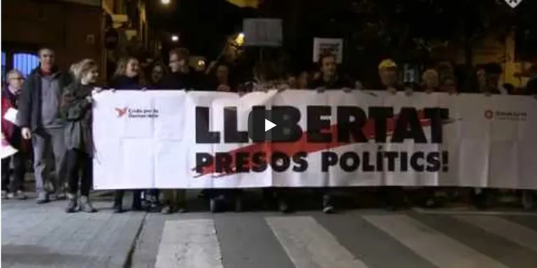 Un miler de rubinencs tornen a demanar la llibertat dels presos polítics