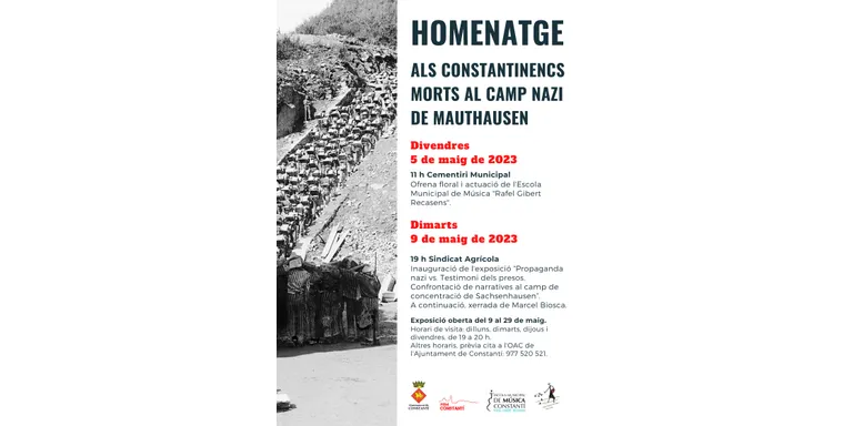 S'inaugura avui una exposició sobre la història del camp de concentració de Sachsenhausen
