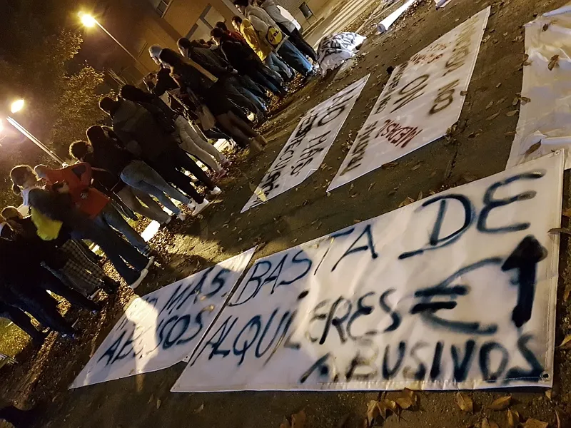 Assemblea del Sindicat del Lloguer amb els veïns de Sant Jordi Parc