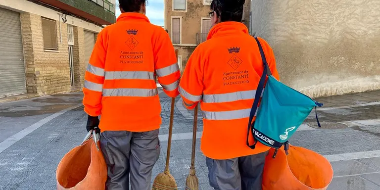 Comencen a treballar les persones del segon torn del Pla d’Ocupació Local 2022-2023