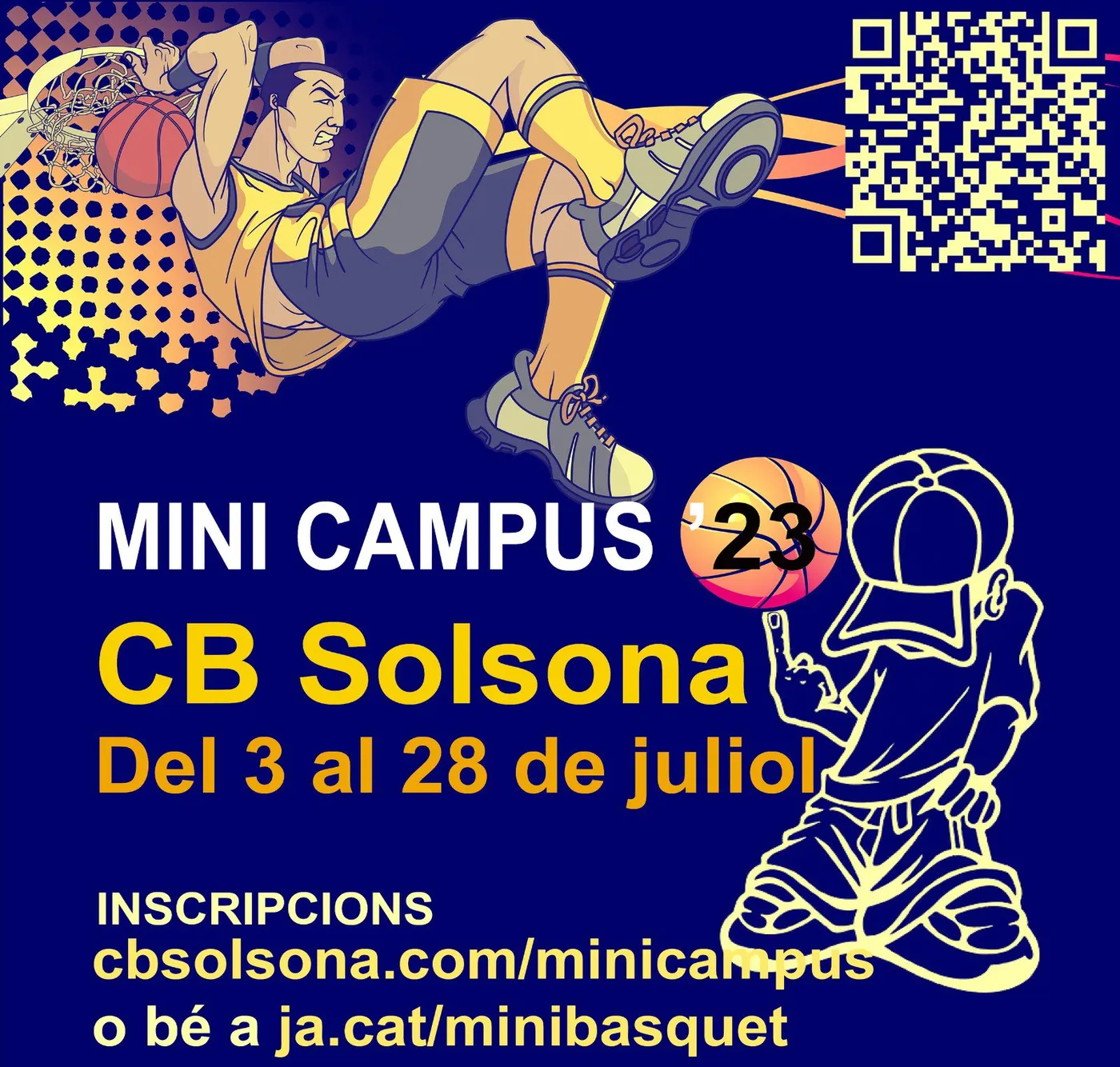 <strong>El Club Bàsquet Solsona ha obert les inscripcions al Minicampus de Bàsquet</strong>