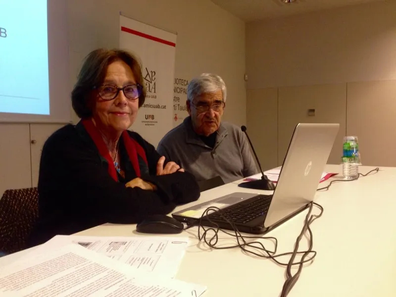 Una vintena de rubinencs, a la ponència sobre gènere i ciències de la Biblioteca