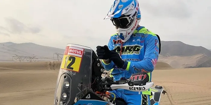 El pilot canetenc, Joan Pedrero, abandona el Dakar durant la tercera etapa