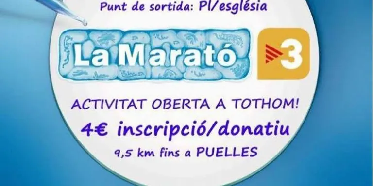 Sisena caminada solidària del CAU i l'Esplai Sió a favor de La Marató de TV3