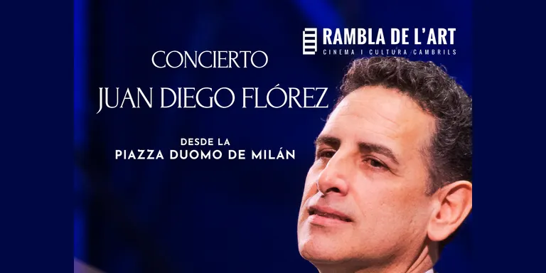 La Rambla de l’Art projectarà dijous el concert del tenor Juan Diego Flórez acompanyat per Ricardo Chailly