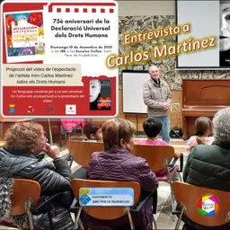 Carlos Martínez Álvarez en el 75 aniversario de los Derechos Humanos. - episode art