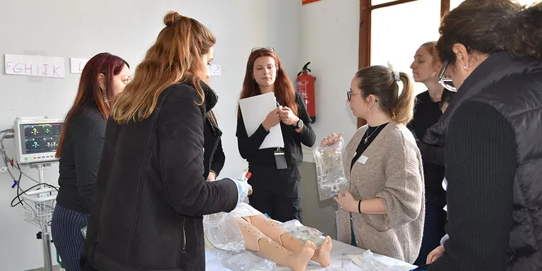Un equip de pediatria de la CSMS organitza una formació per a professionals d'altres hospitals