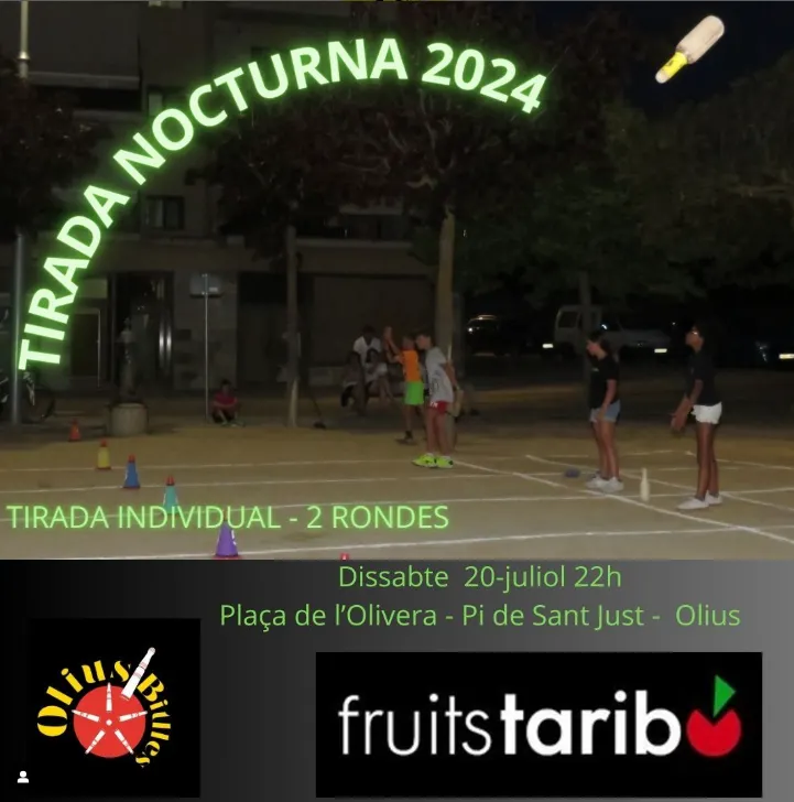 L'Olius Bitlles celebra demà dissabte la seva tirada nocturna